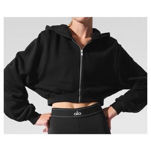 alo Sweet Escape Zip Up Hoodie size XS/S